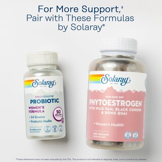 Foto 5 | Suplemento Solaray De Extracto De Bayas Vitex 225 Mg Para Mujeres, 60 Cápsulas Vegetales - Venta Internacional.