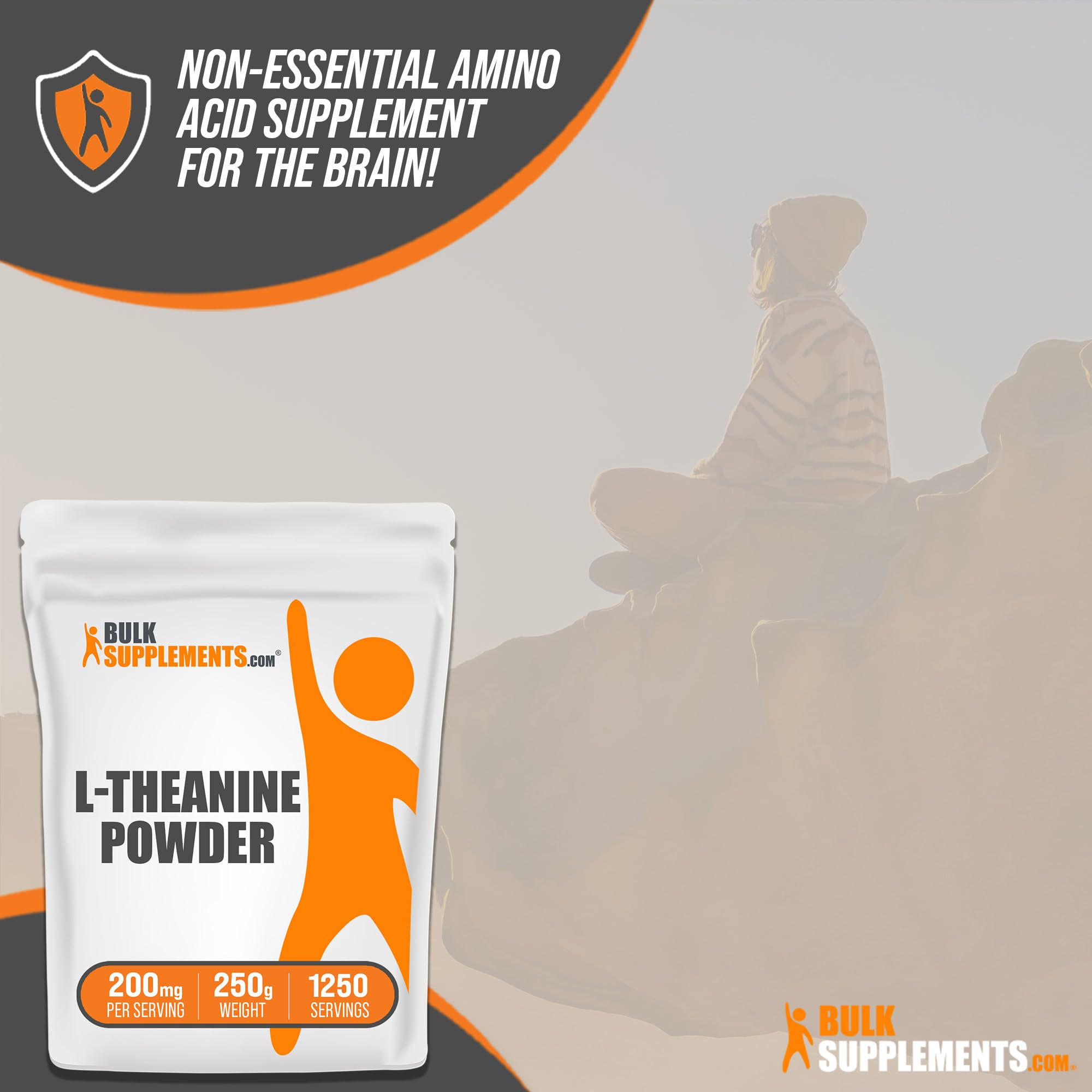Foto 4 pulgar | Suplemento Bulksupplements.com L-teanina 200 Mg 250 G - Venta Internacional.