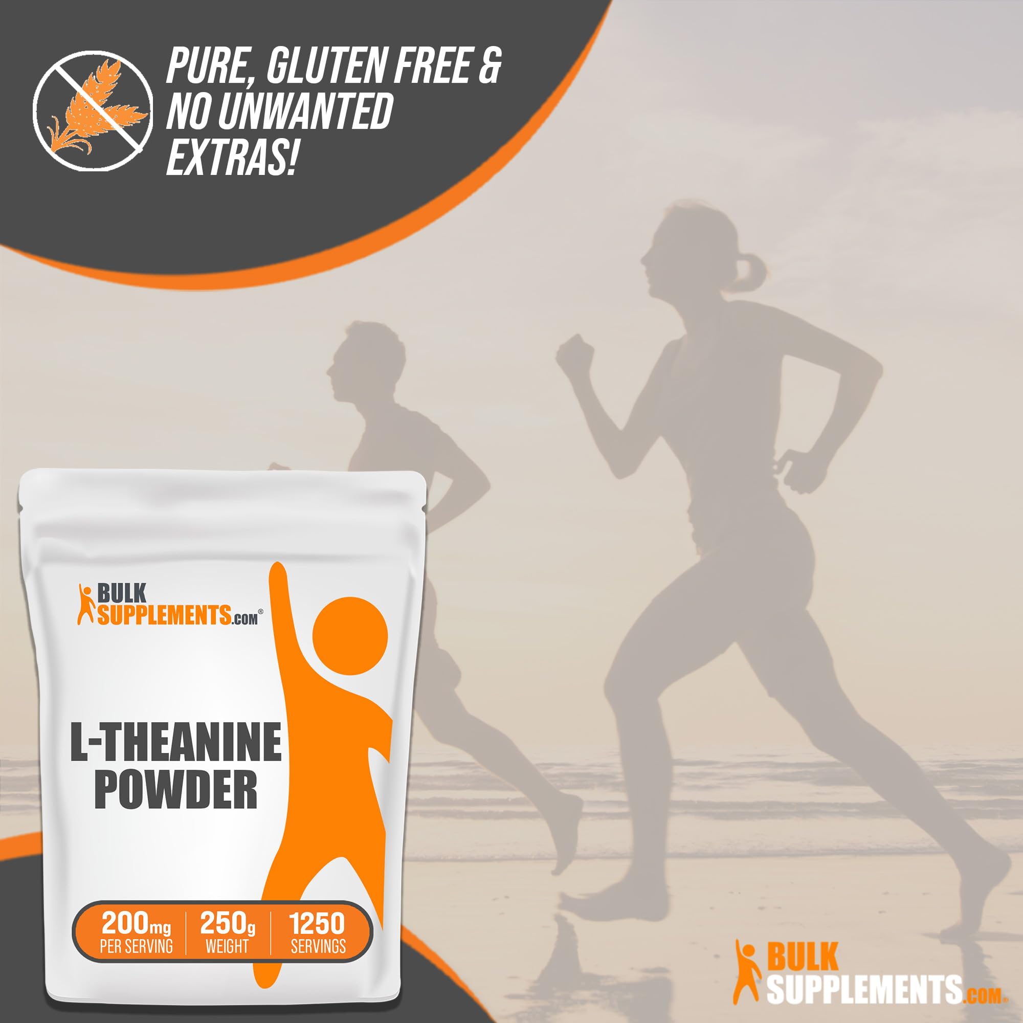 Foto 5 pulgar | Suplemento Bulksupplements.com L-teanina 200 Mg 250 G - Venta Internacional.