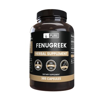 Foto 1 | Suplemento De Ingredientes Orgánicos Puros De Fenogreco 365 Cápsulas - Venta Internacional.