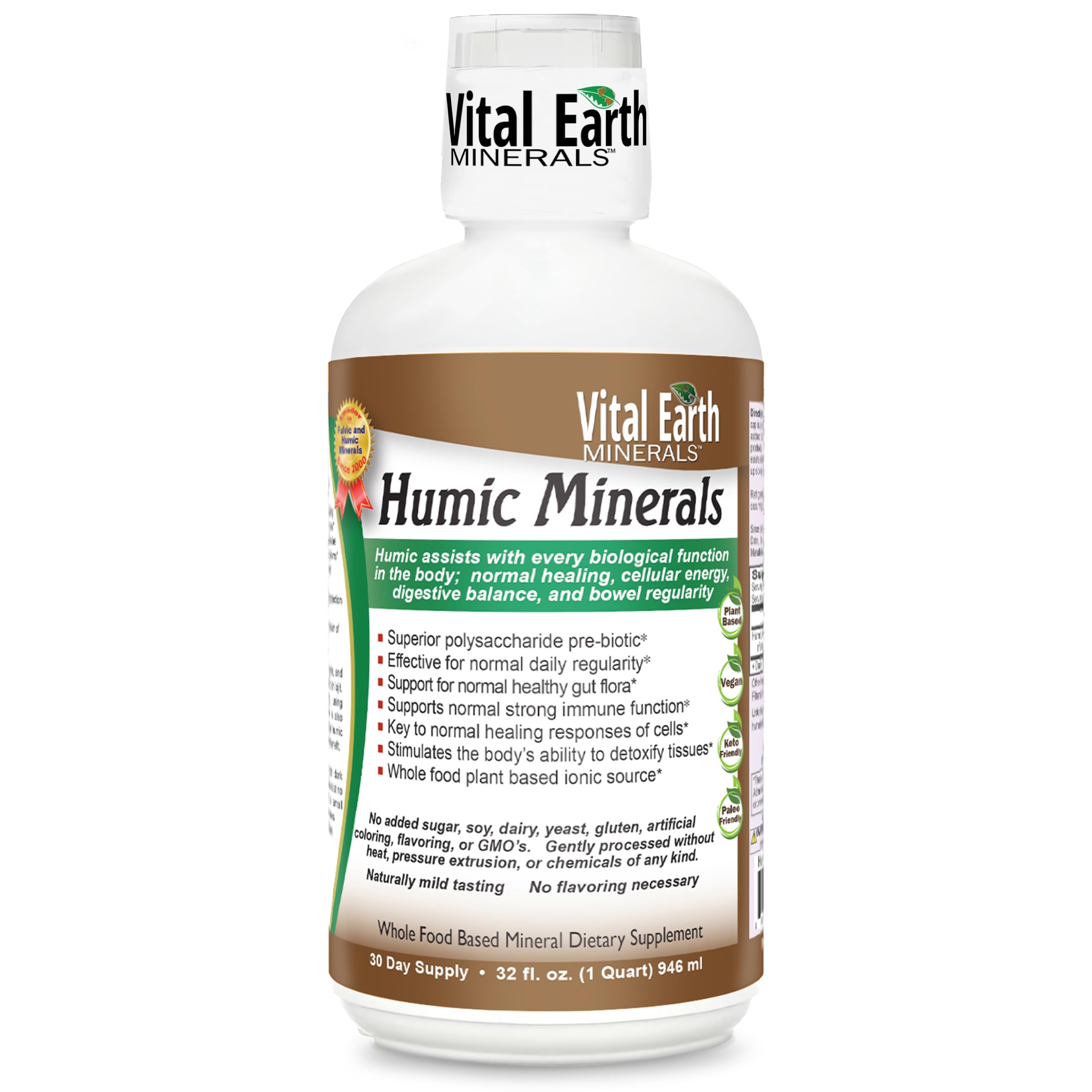 Foto 2 pulgar | Suplemento Vital Earth Minerals Humic Minerals 960 Ml Con Taza - Venta Internacional.