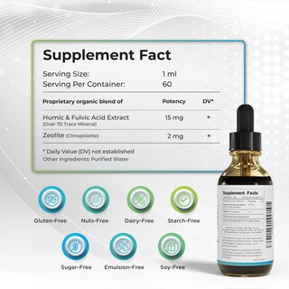 Foto 2 | Suplemento Wellness Extract Cell Dtox Con Ácido Húmico Y Fúlvico - Venta Internacional.