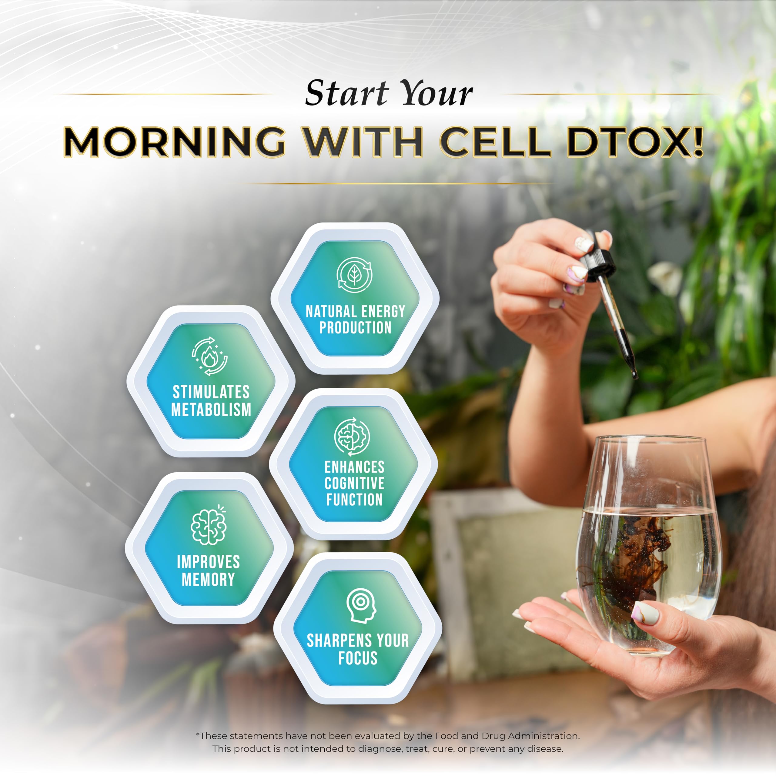 Foto 4 pulgar | Suplemento Wellness Extract Cell Dtox Con Ácido Húmico Y Fúlvico - Venta Internacional.