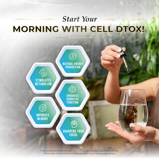 Foto 3 | Suplemento Wellness Extract Cell Dtox Con Ácido Húmico Y Fúlvico - Venta Internacional.