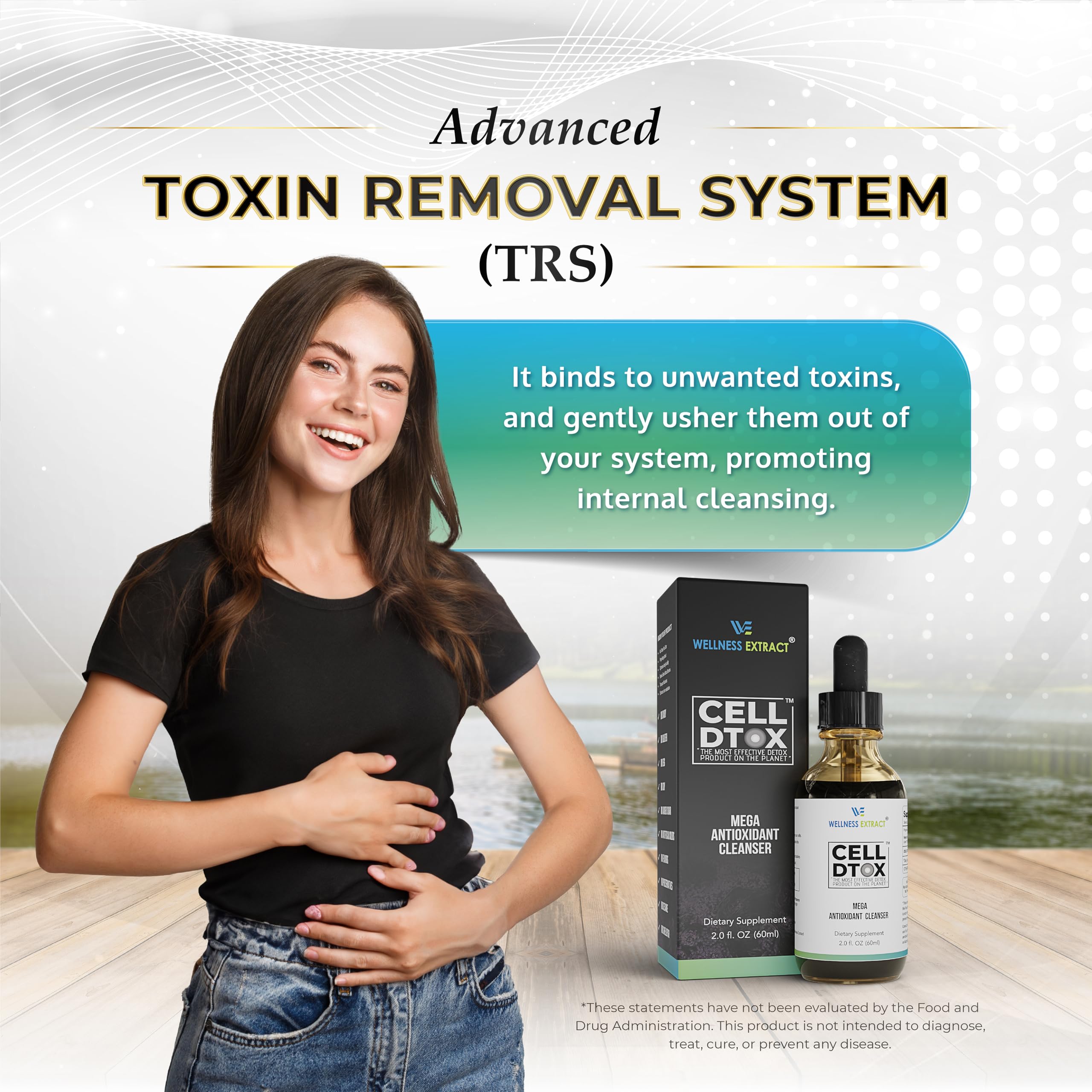 Foto 7 pulgar | Suplemento Wellness Extract Cell Dtox Con Ácido Húmico Y Fúlvico - Venta Internacional.