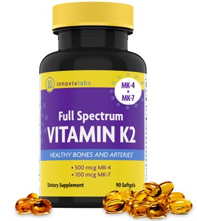 Foto 1 | Suplemento de Vitamina K2 Innovixlabs Full Spectrum 90 Cápsulas - Venta Internacional