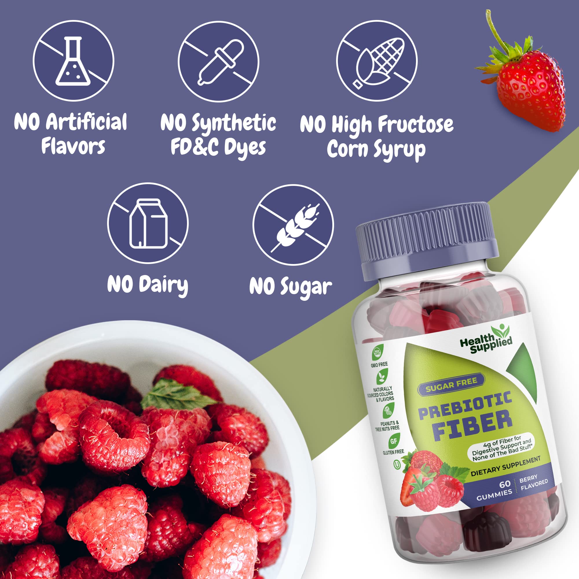Foto 4 pulgar | Gominolas De Calcio Que Health Suministra 500 Mg Con Vitamina D3, 60 Unidades - Venta Internacional.