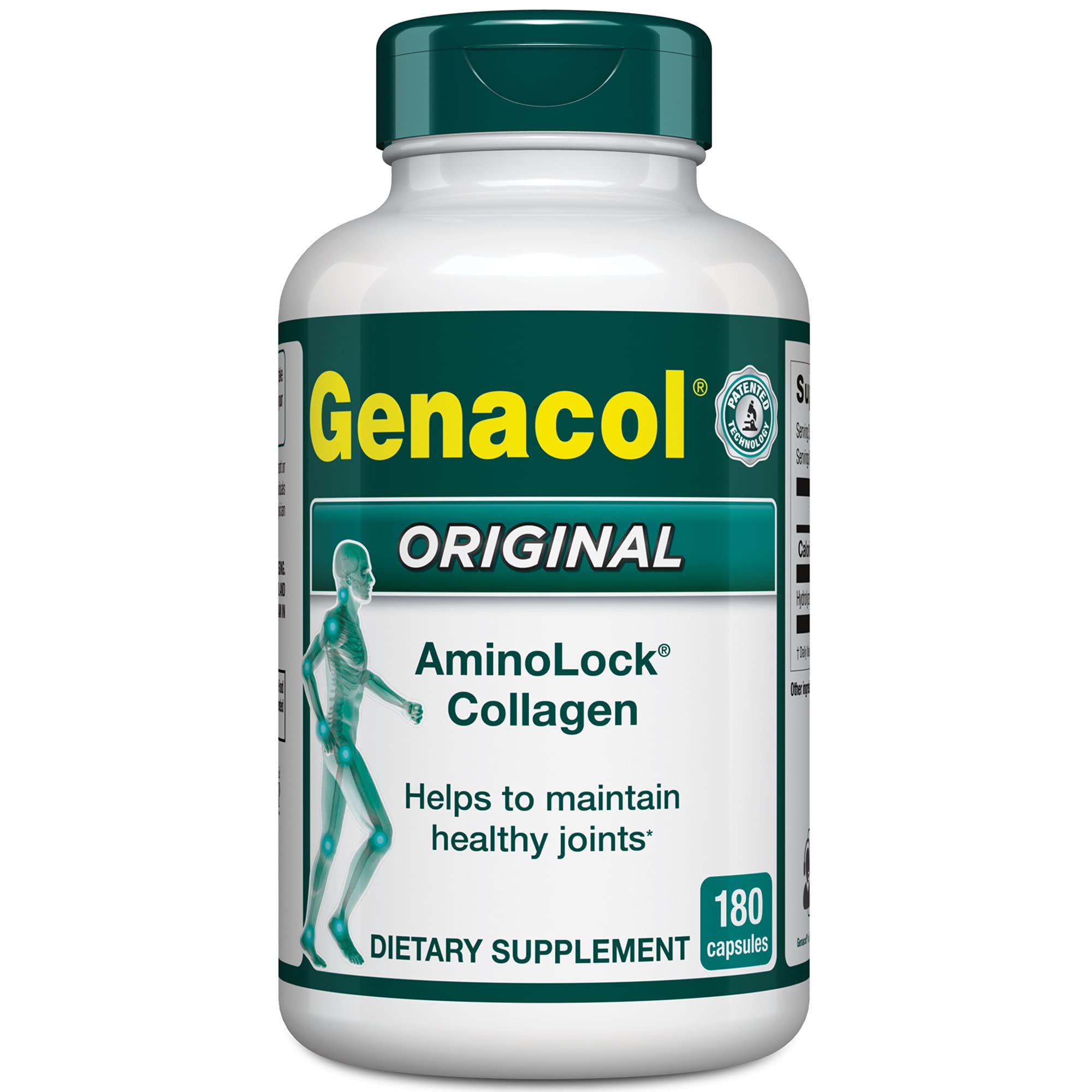Suplementos Genacol Collagen Peptides 180 Cápsulas - Venta Internacional.