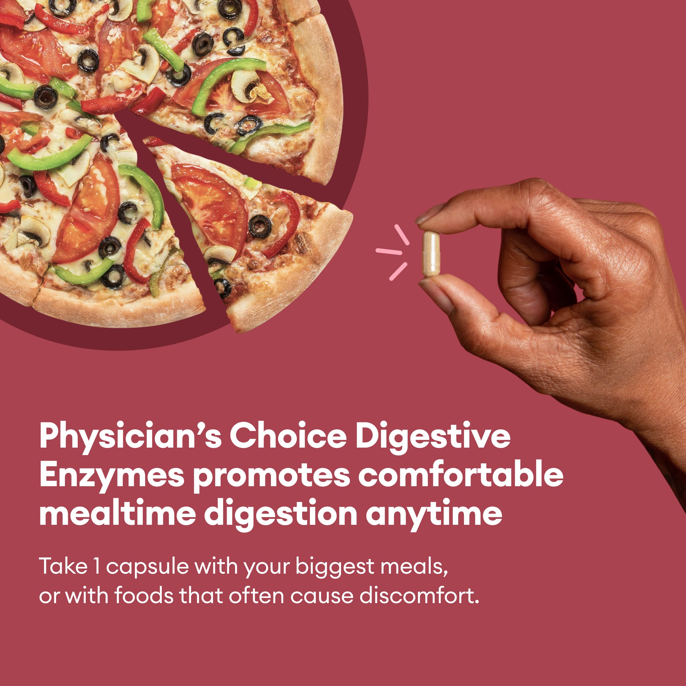 Foto 5 | Enzimas Digestivas, Elección Del Médico Para La Salud Digestiva 180 Ct - Venta Internacional.