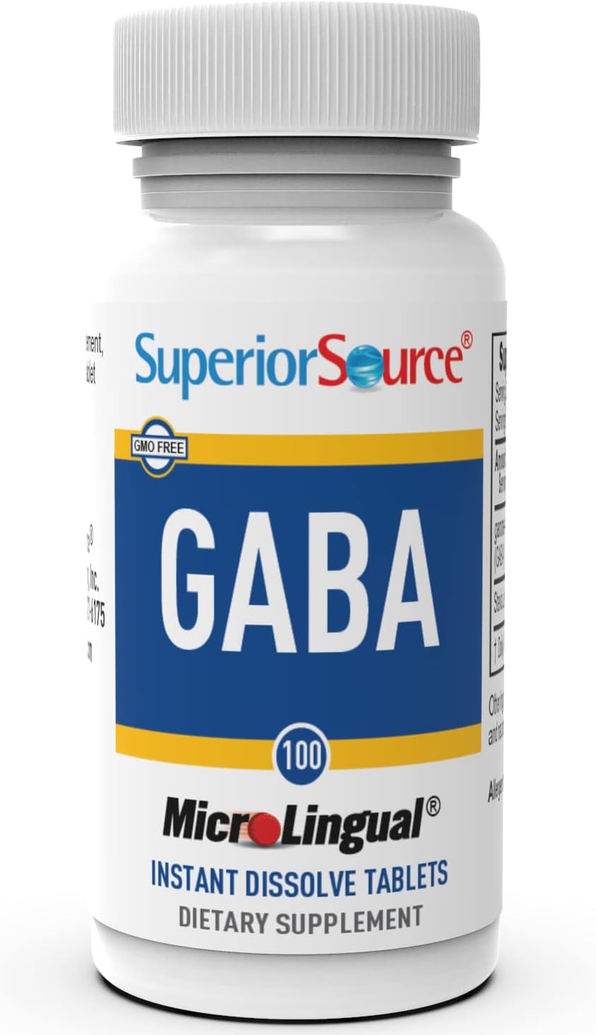 Foto 4 pulgar | Suplemento Superior Source Gaba, 100 Mg, Tabletas Microlinguales - Venta Internacional.