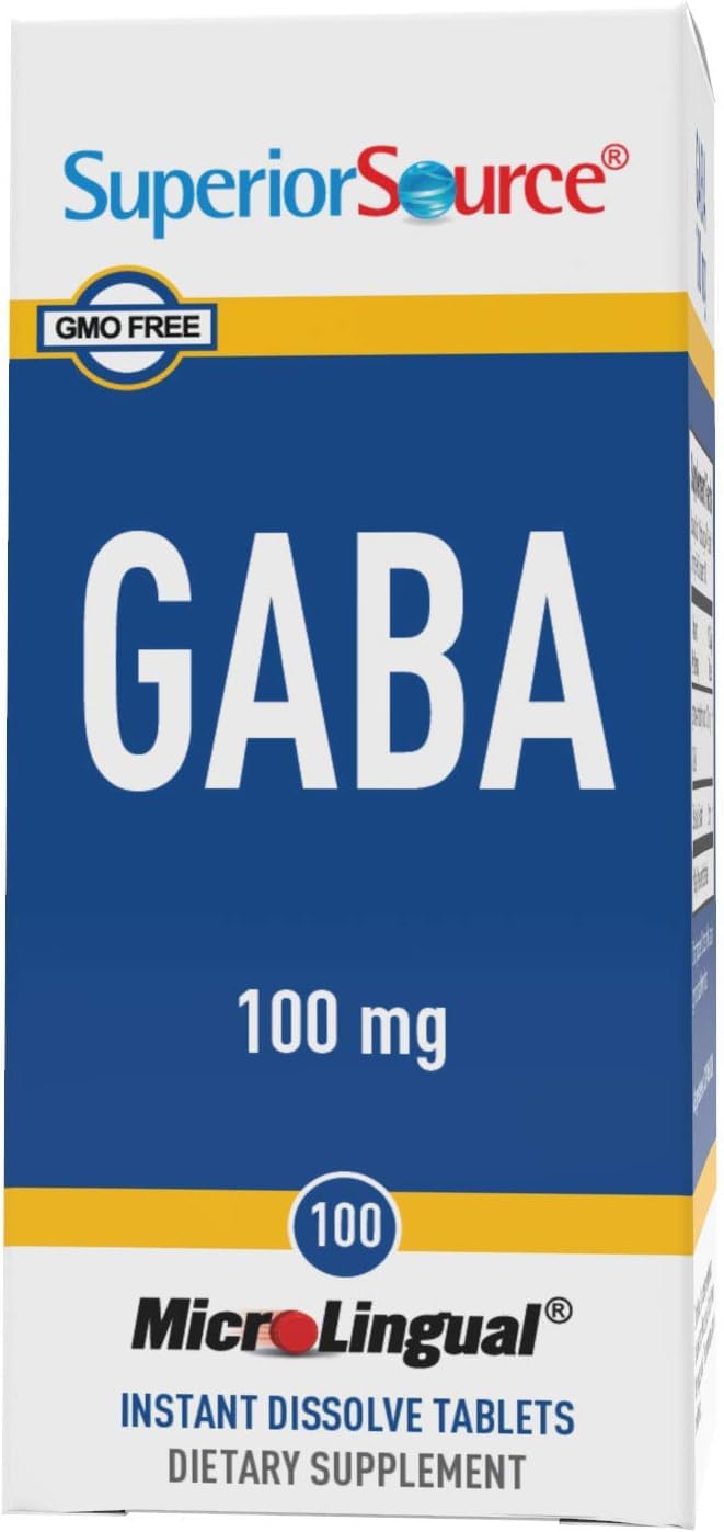 Foto 6 pulgar | Suplemento Superior Source Gaba, 100 Mg, Tabletas Microlinguales - Venta Internacional.