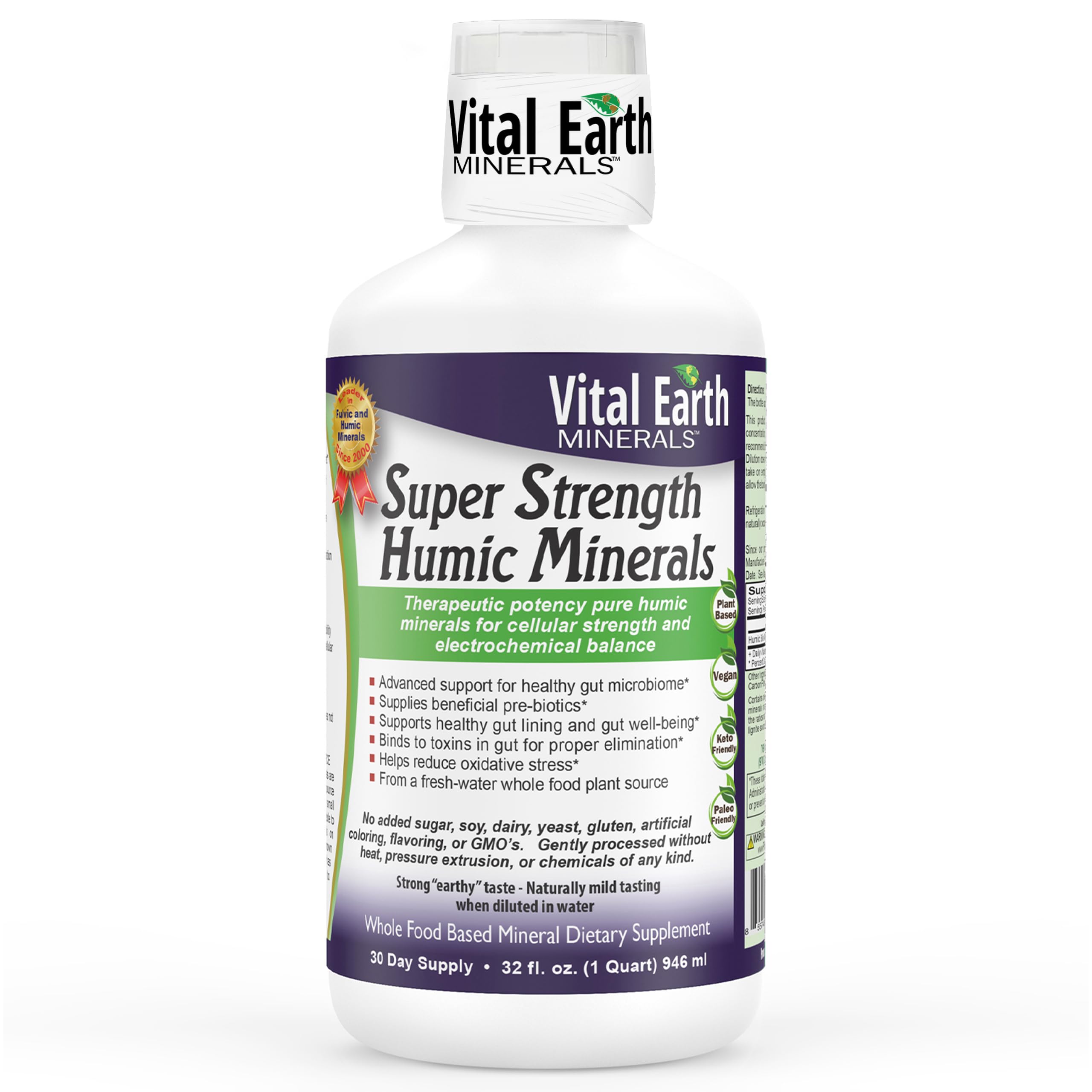 Foto 2 pulgar | Suplemento Vital Earth Minerals Super Strength Humic 960 Ml - Venta Internacional.