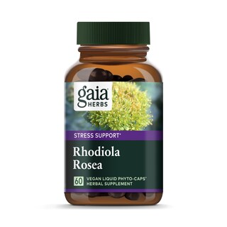 Foto 1 | Suplemento Gaia Herbs Rhodiola Rosea Stress Support 60 Cápsulas - Venta Internacional.