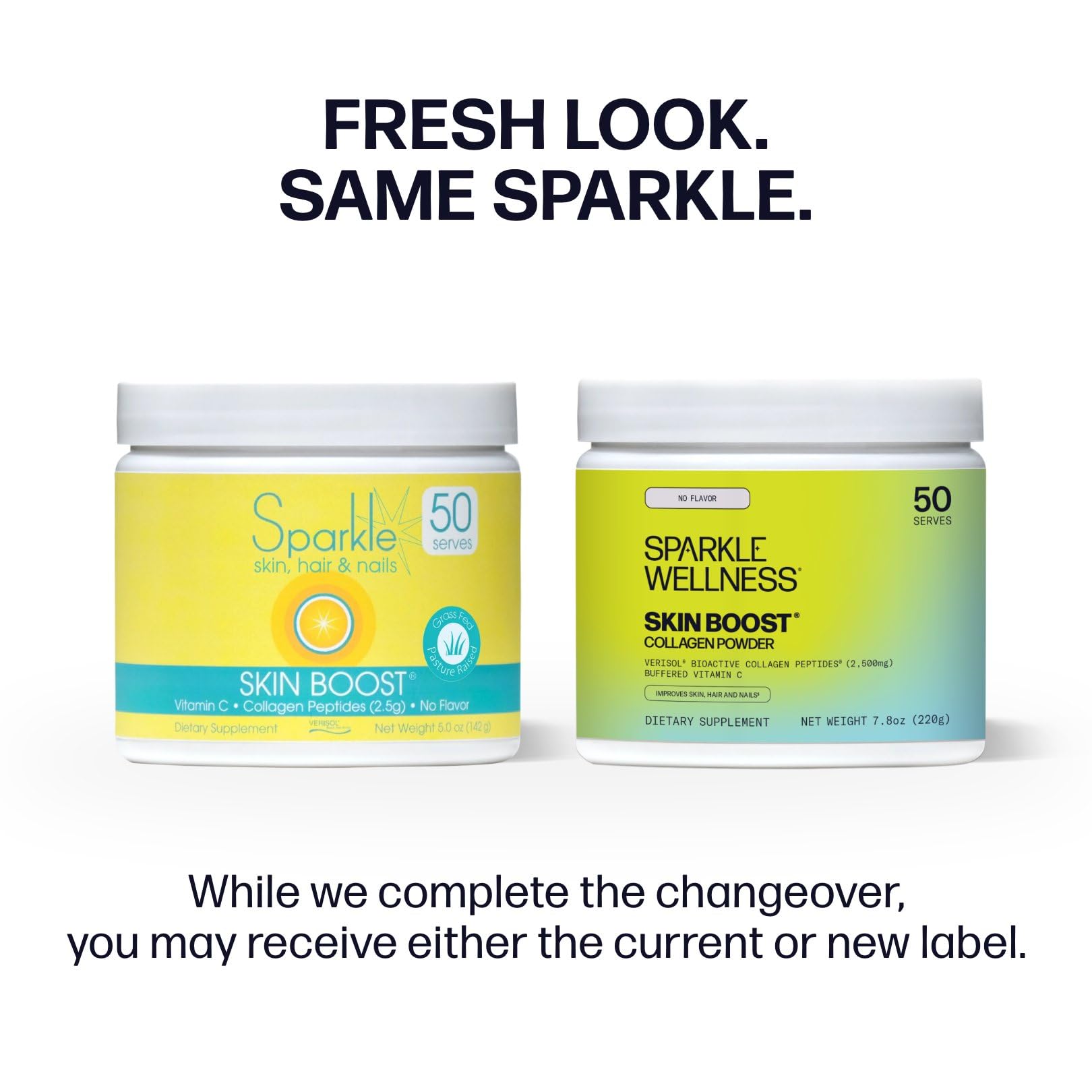 Foto 3 pulgar | Suplemento Sparkle Collagen Verisol Skin Boost, 50 Porciones - Venta Internacional.