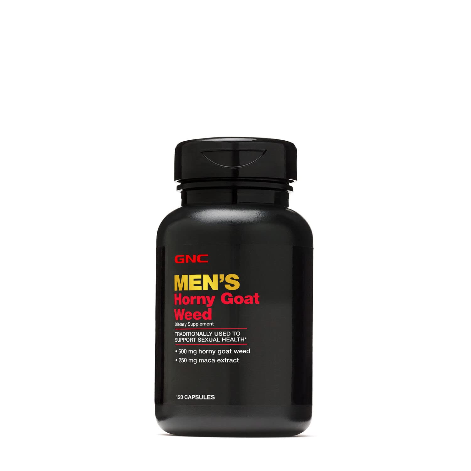Suplemento Gnc Horny Goat Weed Para Hombre 120 Cápsulas - Venta Internacional.