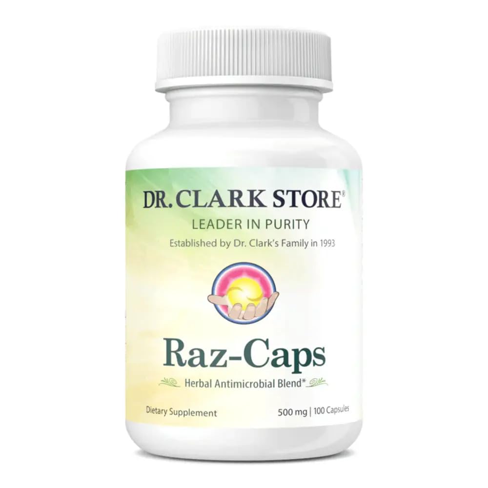 Foto 2 pulgar | Suplemento Dr. Clark Raz-caps 500 Mg 100 Cápsulas De Gelatina - Venta Internacional.