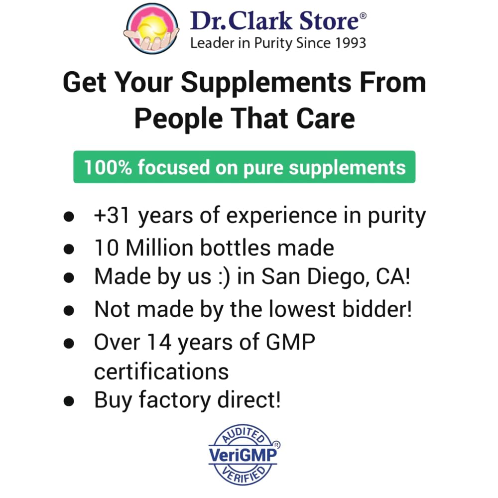 Foto 4 pulgar | Suplemento Dr. Clark Raz-caps 500 Mg 100 Cápsulas De Gelatina - Venta Internacional.