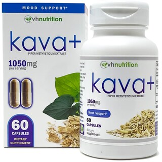 Foto 1 | Suplemento Vh Nutrition Kava+, Cápsulas De Kava Kava, 1050 Mg - Venta Internacional.