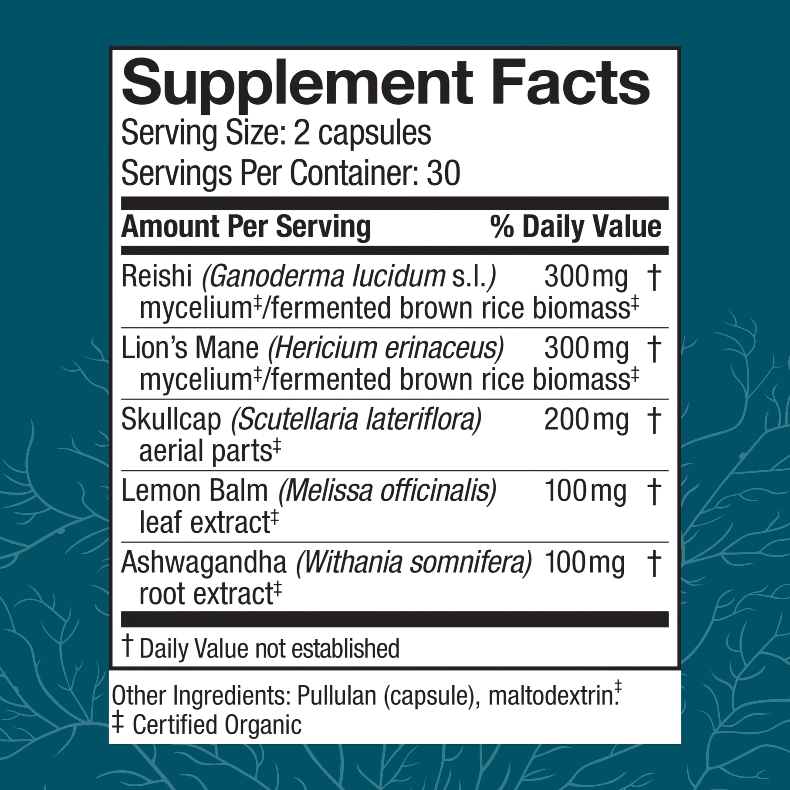 Foto 3 pulgar | Suplemento Host Defense Mycobotanicals Stress Decompress - Venta Internacional.