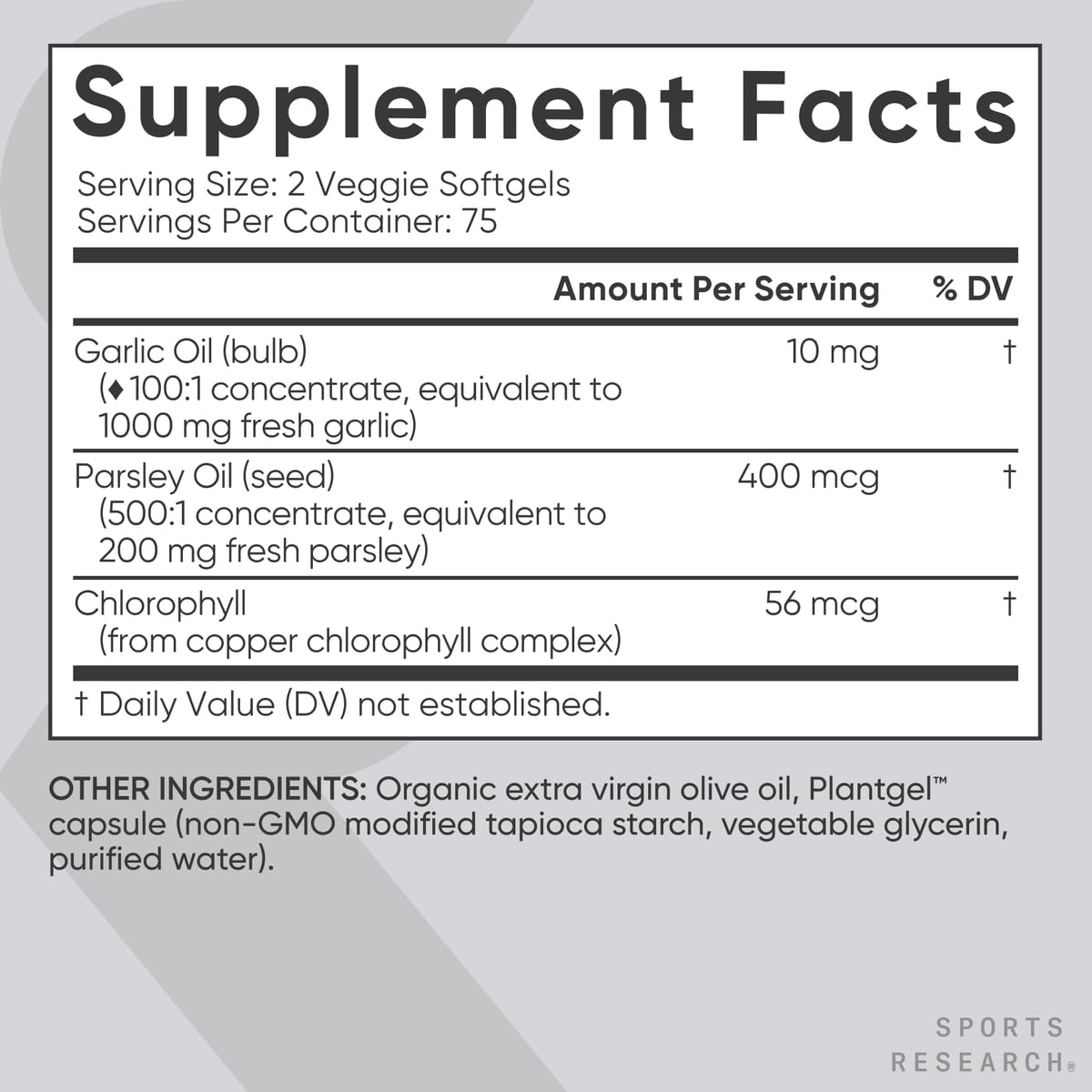 Foto 7 pulgar | Aceite de Ajo Inodoro Supplement Research 1000 Mg 150 Cápsulas - Venta Internacional