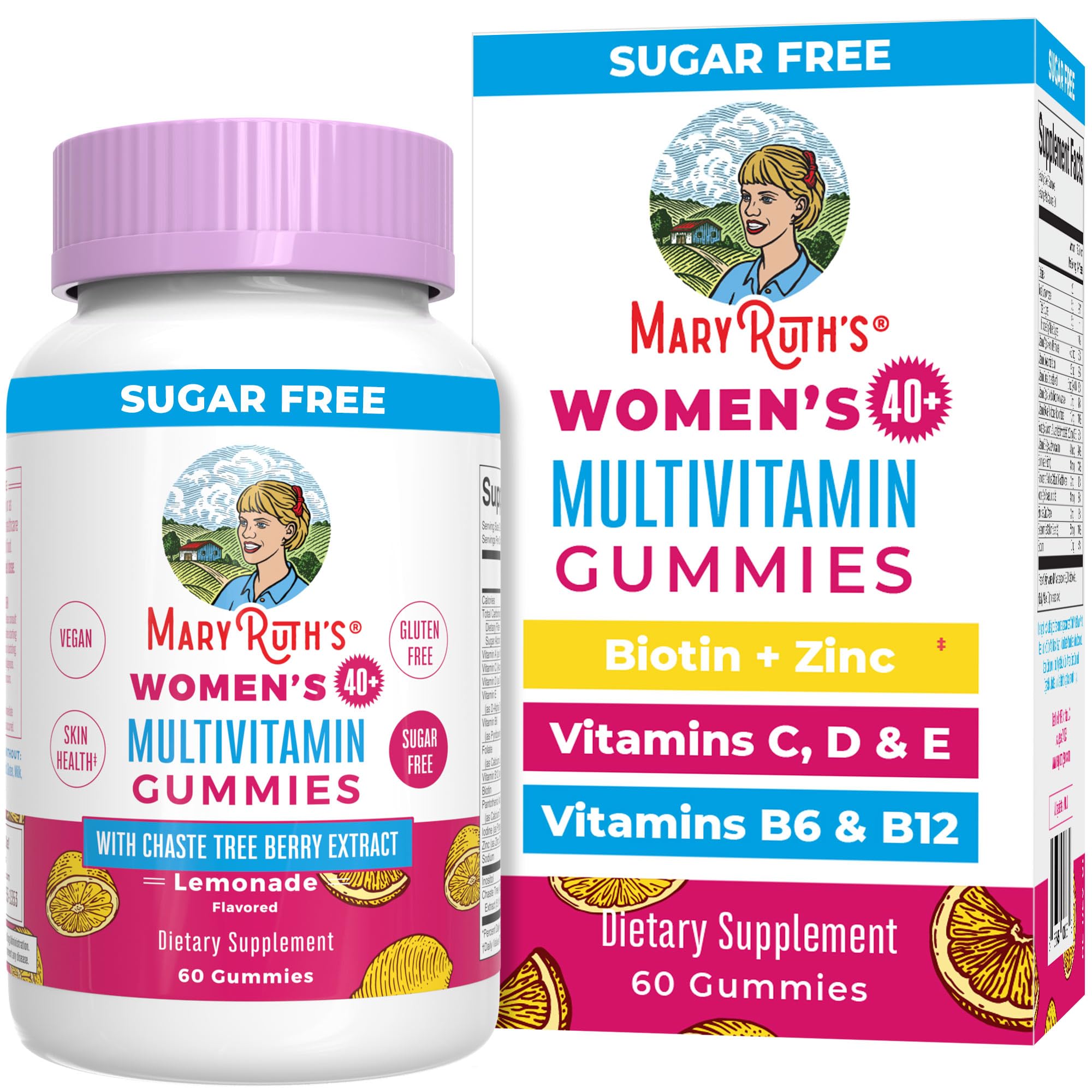 Gominolas de Vitaminas MaryRuth Organics para Mujeres Mayores de 40 Años - Venta Internacional