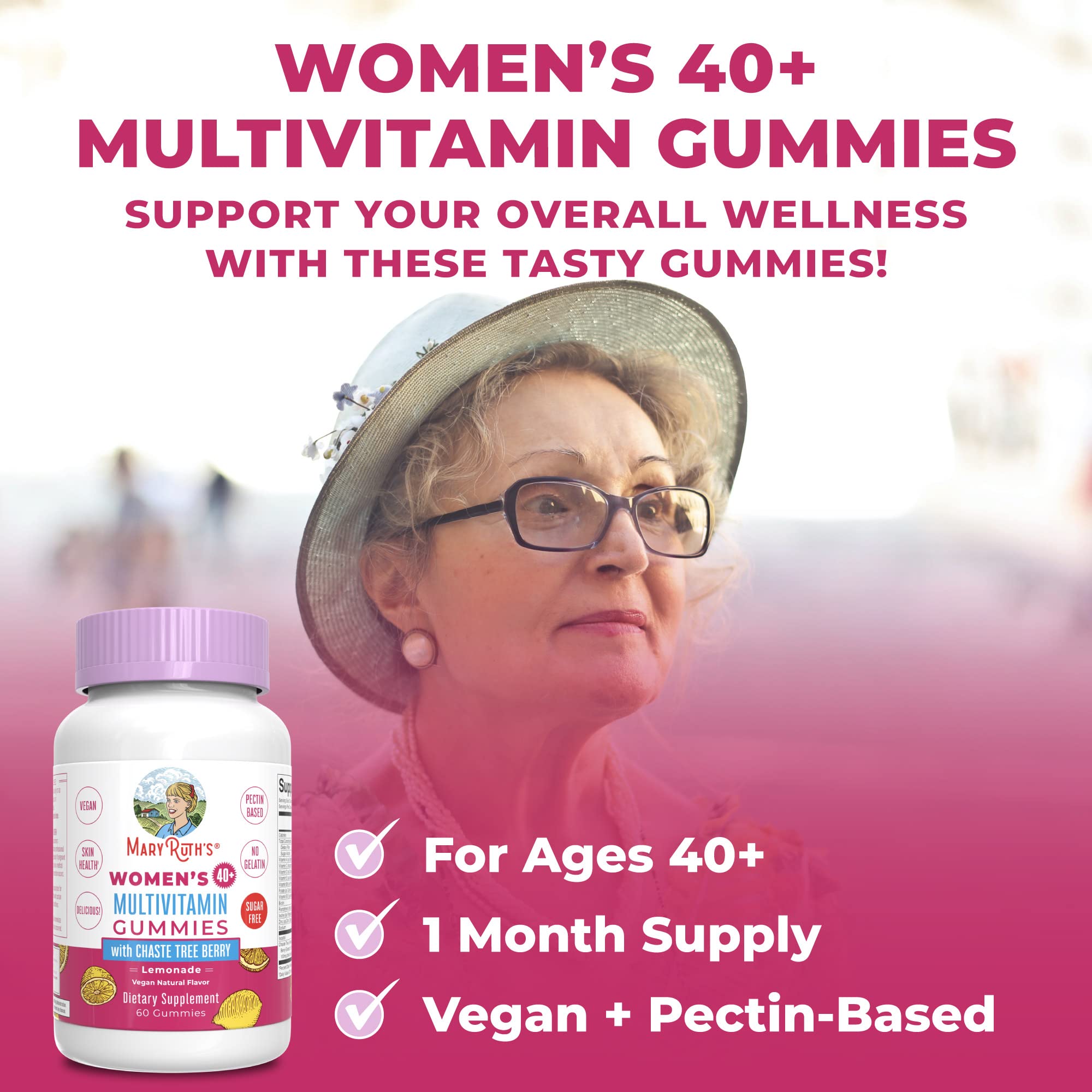 Foto 3 | Gominolas de Vitaminas MaryRuth Organics para Mujeres Mayores de 40 Años - Venta Internacional