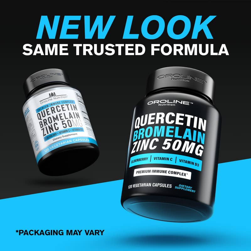 Foto 6 pulgar | Suplemento De Quercetina Oroline Nutrition 500 Mg Con 50 Mg De Zinc - Venta Internacional.