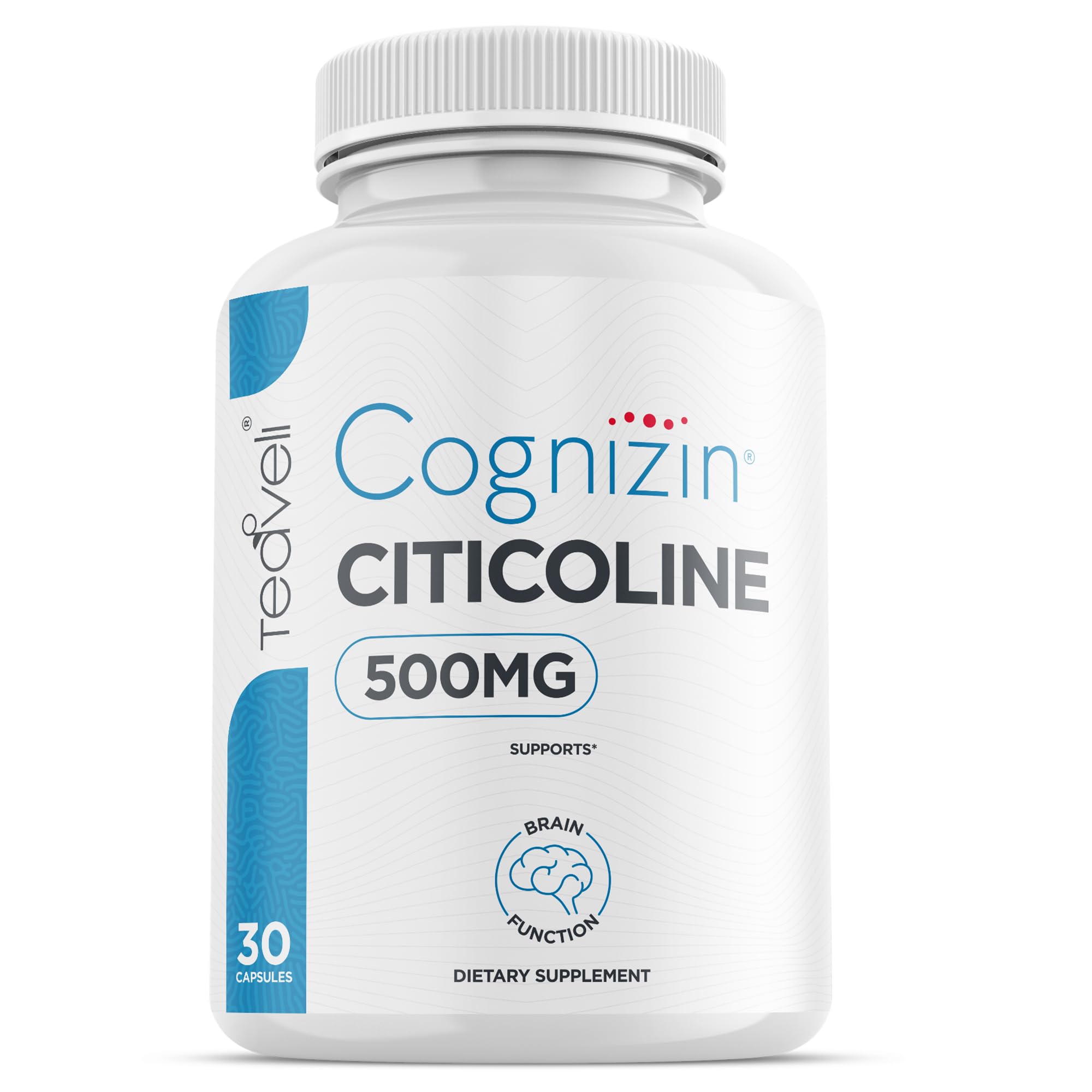 Foto 2 pulgar | Suplemento Teaveli Cognizin Citicolina 500 Mg Para Brain 30 Serv - Venta Internacional.