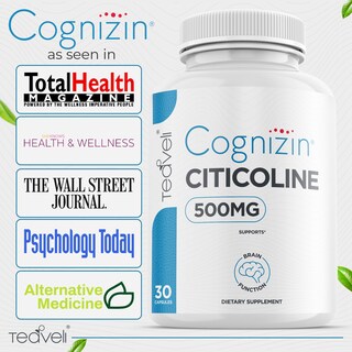 Foto 5 | Suplemento Teaveli Cognizin Citicolina 500 Mg Para Brain 30 Serv - Venta Internacional.