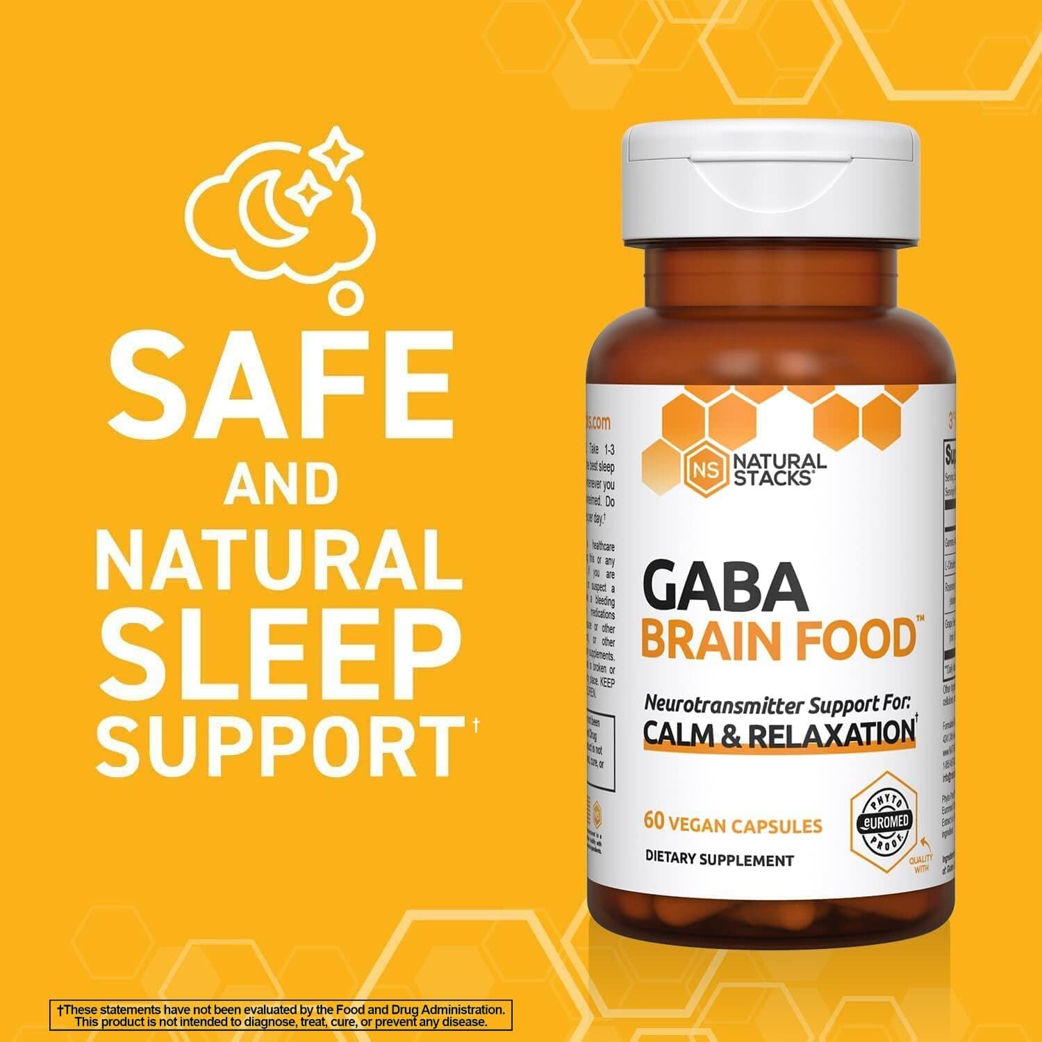 Foto 5 pulgar | Suplemento Natural Stacks Gaba Con L-citrulina Y Extracto De Semilla De Uva - Venta Internacional.
