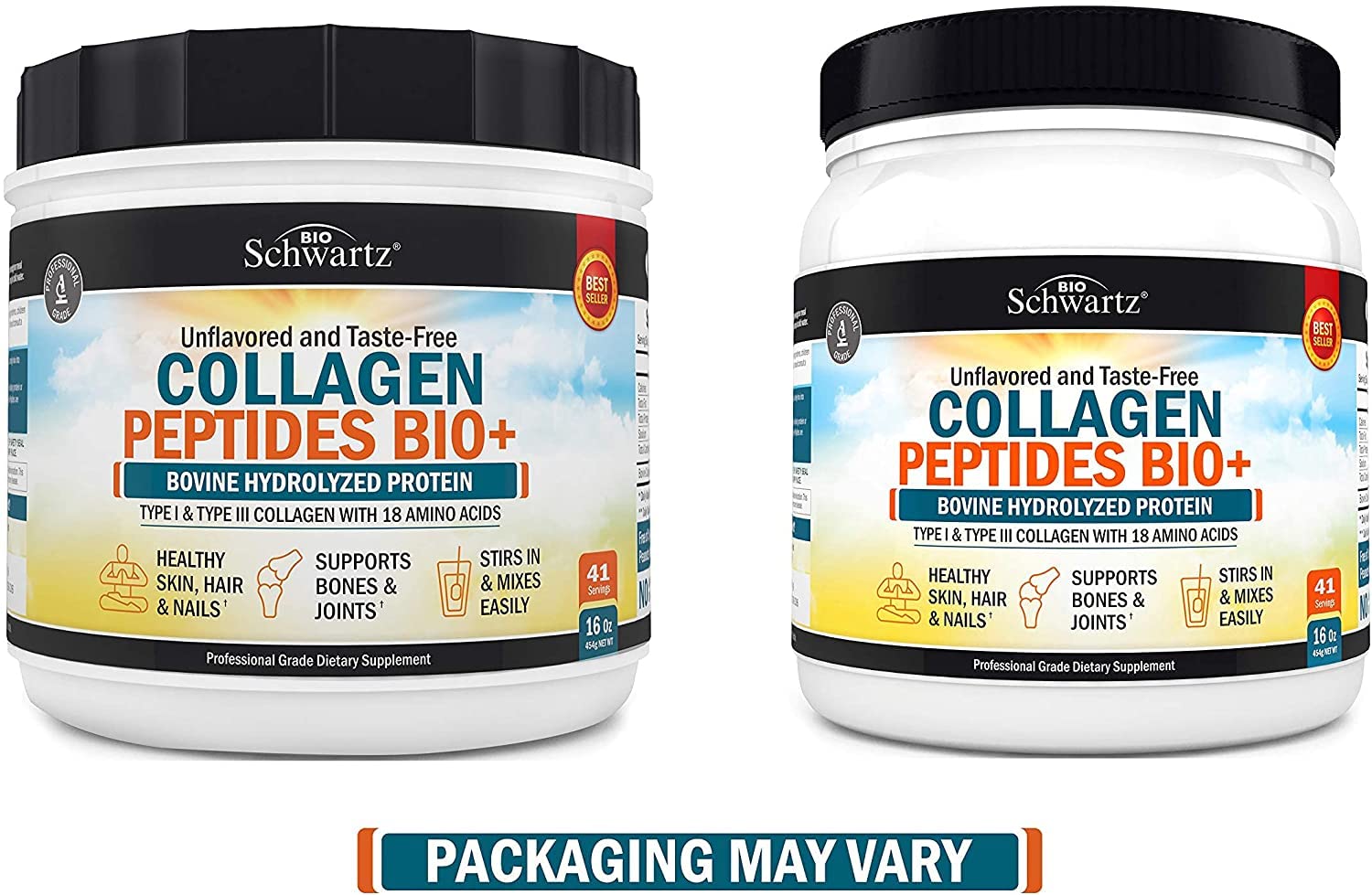 Foto 7 pulgar | Los Péptidos De Colágeno En Polvo Bioschwartz 473 Ml Promueven La Salud - Venta Internacional.