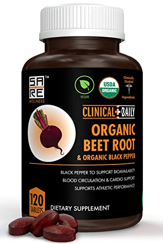 Foto 3 pulgar | Suplemento Clinical Daily Organic Beet Root de 120 Tabletas-Venta Internacional