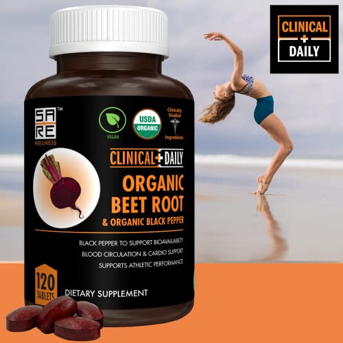 Foto 7 pulgar | Suplemento Clinical Daily Organic Beet Root de 120 Tabletas-Venta Internacional