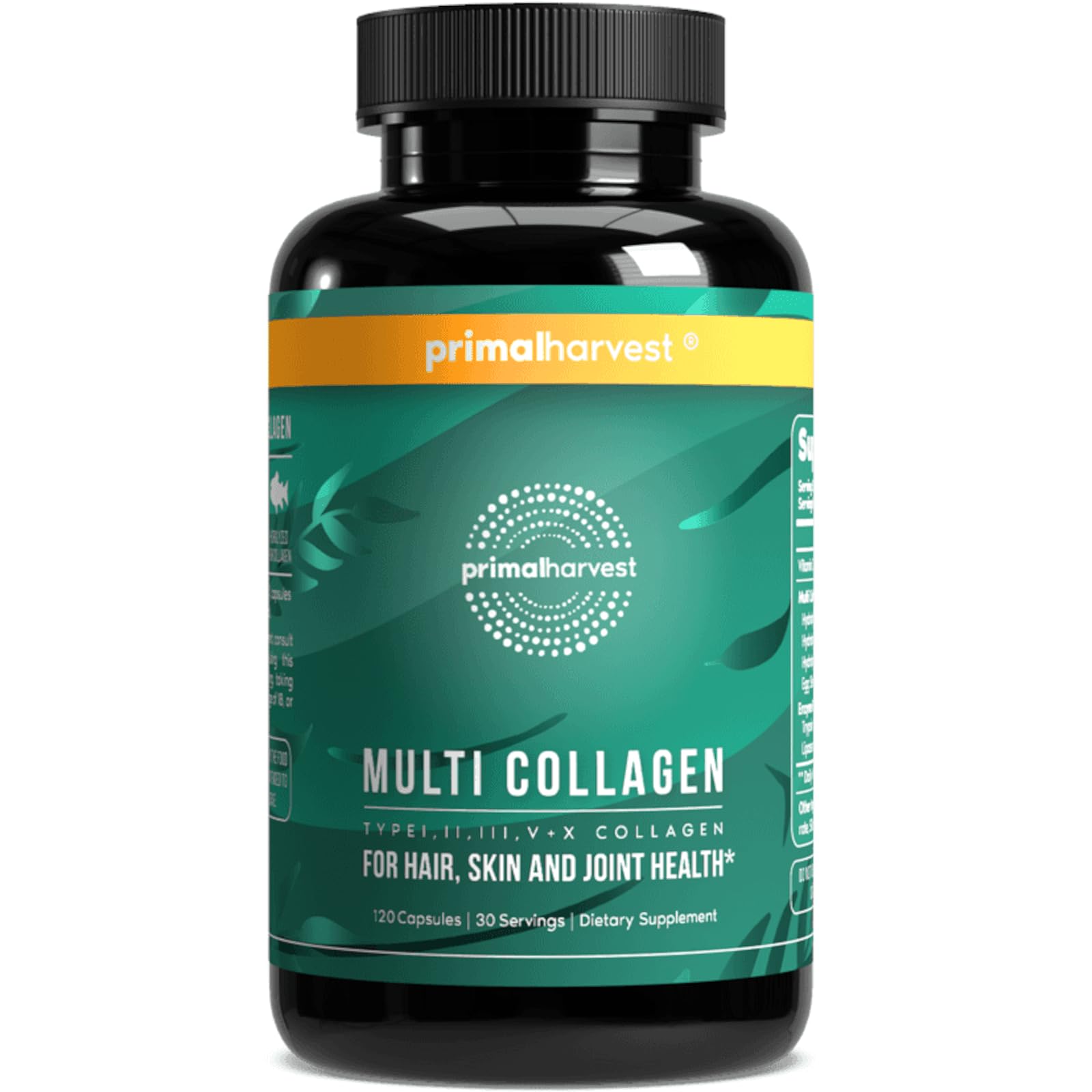 Suplemento Primal Harvest Multi Collagen 120 Cápsulas - Venta Internacional