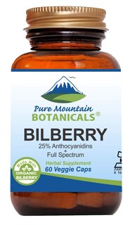 Foto 1 | Suplemento de Extracto de Arándano Pure Mountain Botanicals 250 Mg - Venta Internacional