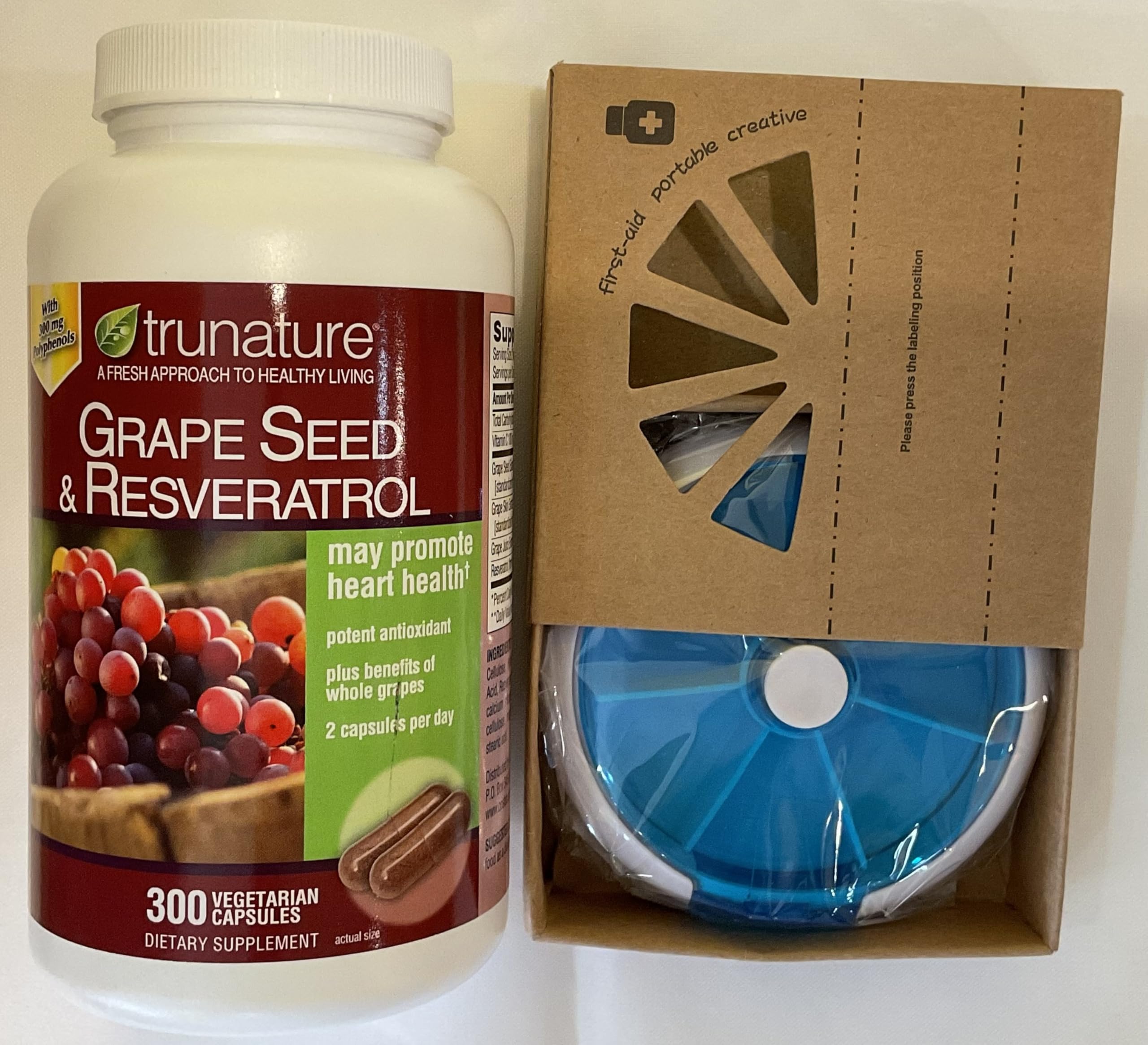Foto 2 pulgar | Suplemento De Semillas De Uva Runature Con Resveratrol 30 Cápsulas - Venta Internacional.