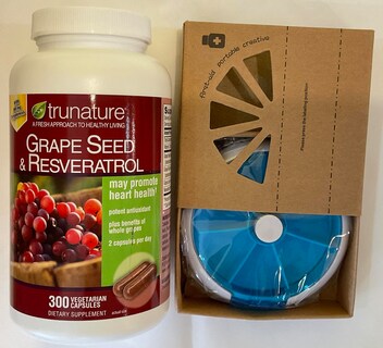 Foto 1 | Suplemento De Semillas De Uva Runature Con Resveratrol 30 Cápsulas - Venta Internacional.