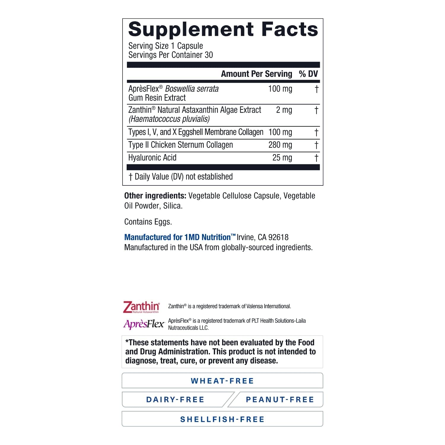 Foto 6 pulgar | Suplemento 1md Nutrition Movemd Joint Health, 60 Cápsulas, Paquete De 2 - Venta Internacional.