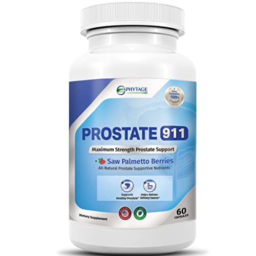 Foto 3 pulgar | Suplemento Phytage Labs Prostate 911 Men's Health Con Saw Pal - Venta Internacional.