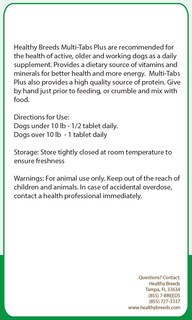 Foto 2 | Tabletas Masticables Para Perros Healthy Breeds Mastiff Multi-tabs Plus - Venta Internacional.