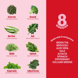 Foto 7 | Gomitas De Belleza Supergreens, 8 Hojas, Con Colágeno Y Biotina, 150 Unidades - Venta Internacional.