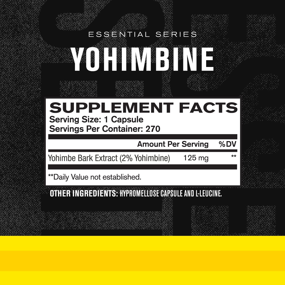 Foto 5 | Suplemento Jacked Factory Yohimbine Extra Strength 270 Cápsulas - Venta Internacional