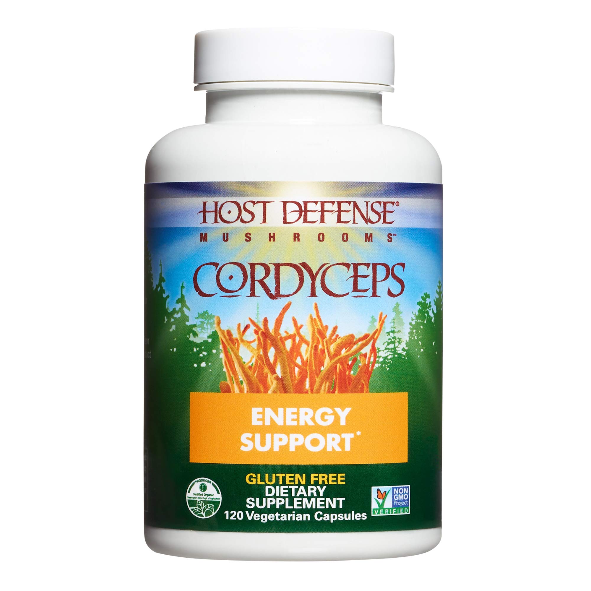 Foto 2 pulgar | Suplemento Host Defense Cordyceps Capsules 120 Unidades - Venta Internacional