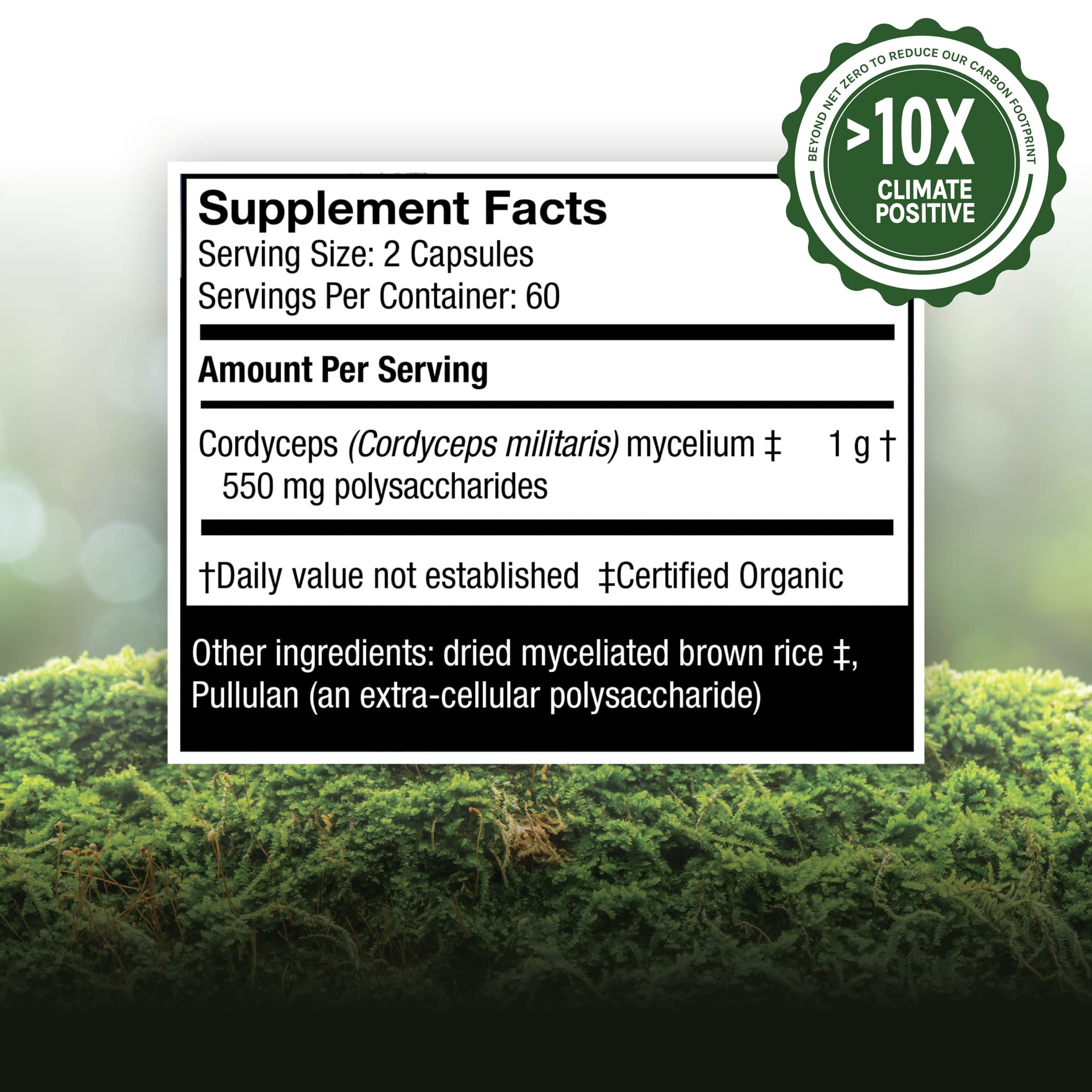 Foto 4 pulgar | Suplemento Host Defense Cordyceps Capsules 120 Unidades - Venta Internacional