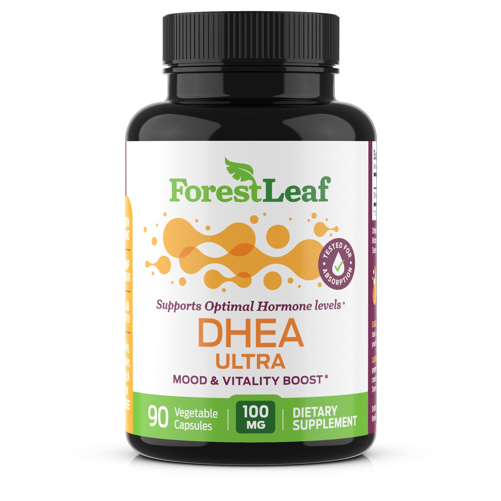 Foto 2 pulgar | Suplemento Forestleaf Dhea de 90 Cápsulas-Venta Internacional