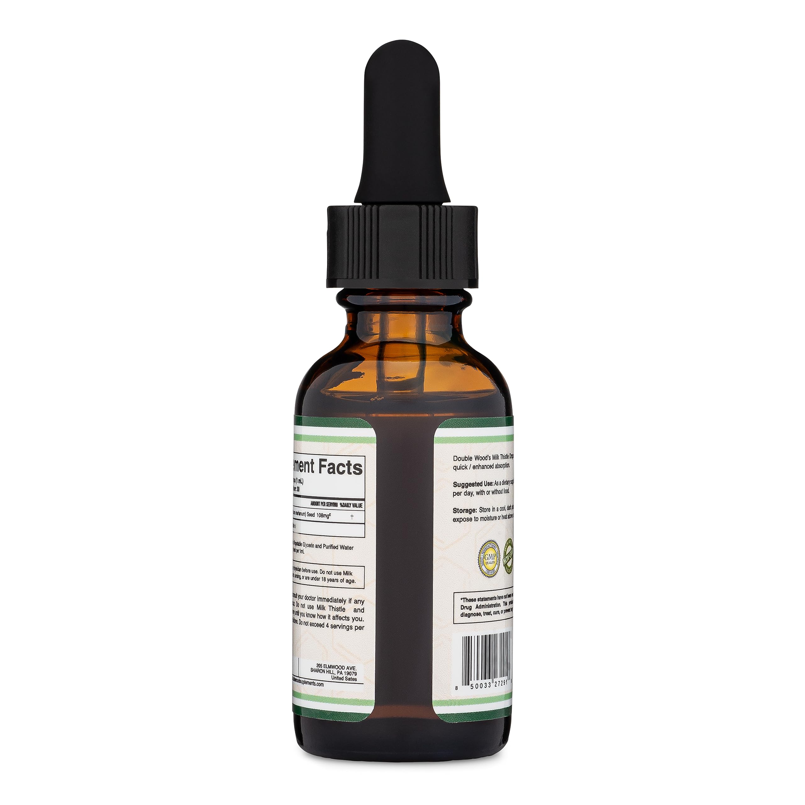 Foto 5 pulgar | Suplemento Double Wood Milk Thistle Detox 30 Ml - Venta Internacional