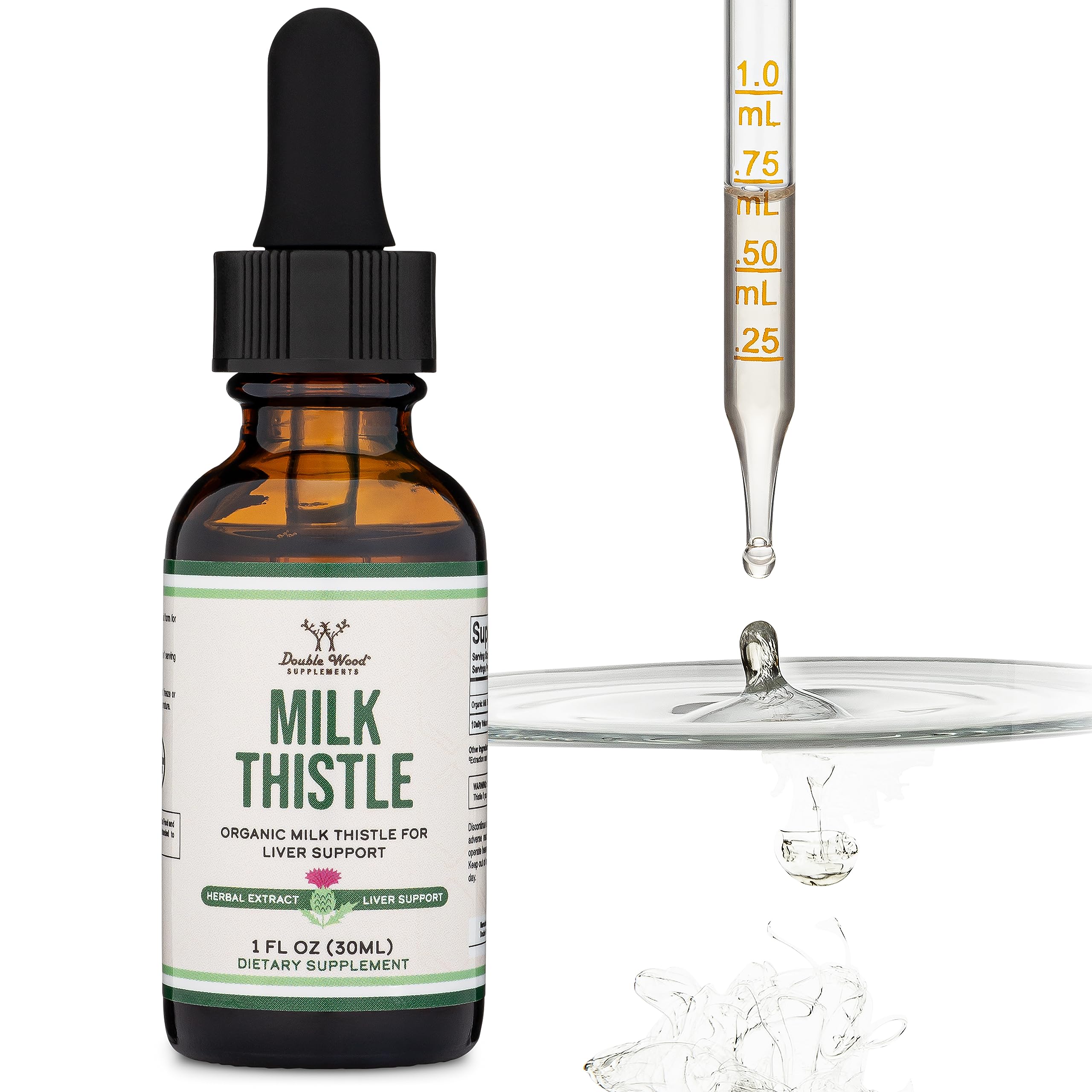 Foto 6 pulgar | Suplemento Double Wood Milk Thistle Detox 30 Ml - Venta Internacional