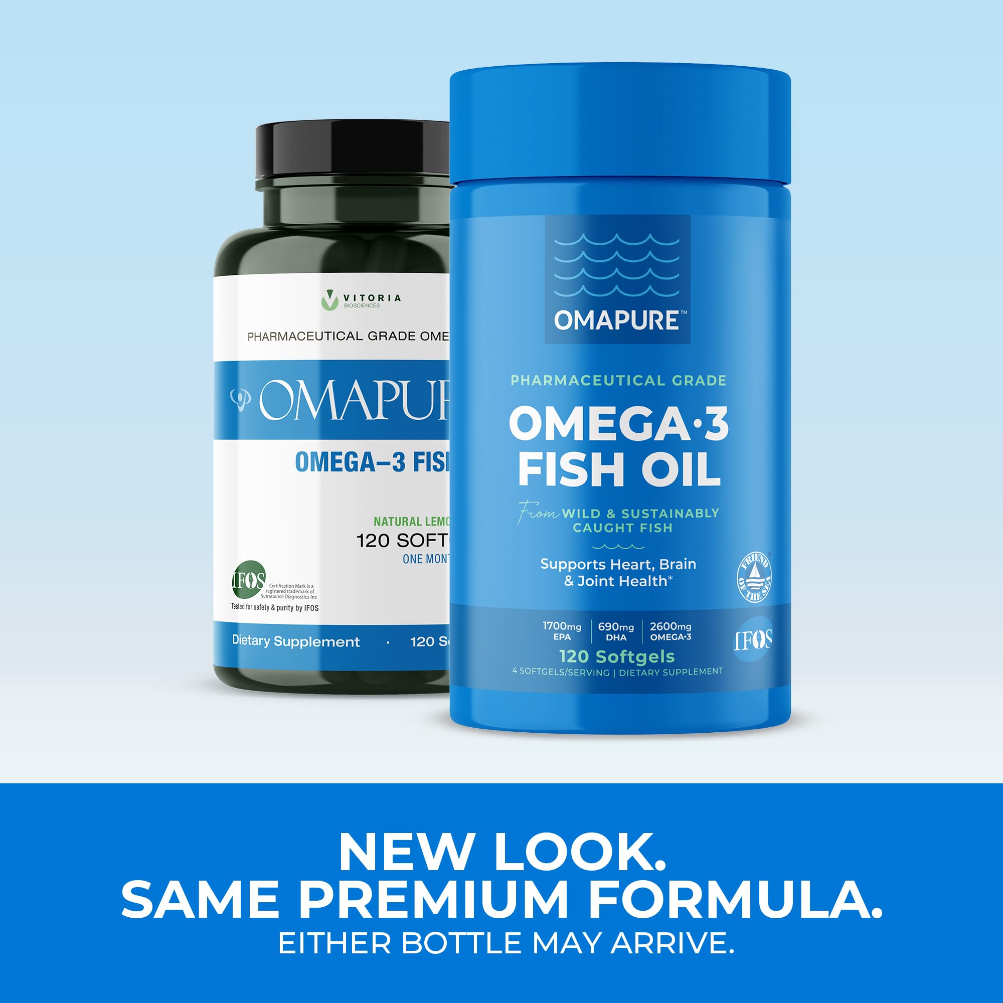Foto 3 pulgar | Suplementos De Aceite De Pescado Omapure Omega-3 75% 3 Botellas 120 Cápsulas Blandas - Venta Internacional.