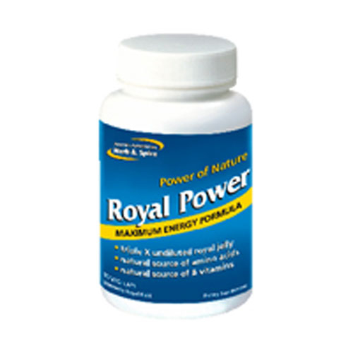 Suplemento North American Herb & Spice Royal Power 120 Cápsulas - Venta Internacional.