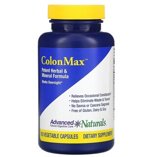 Foto 1 | Suplemento Advanced Naturals Colonmax Caps, 100 Unidades - Venta Internacional.